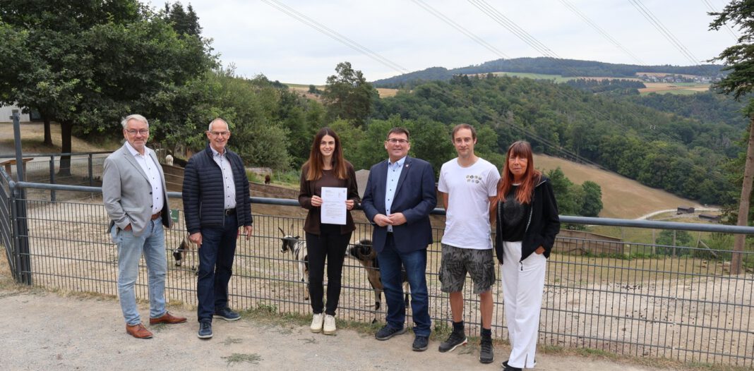 50.000 Euro für neues Gehege des Europäischen Nerzes im Wildpark Westerwald